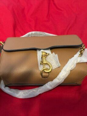 Rebecca Minkoff Megan Top Handle With gold Chain